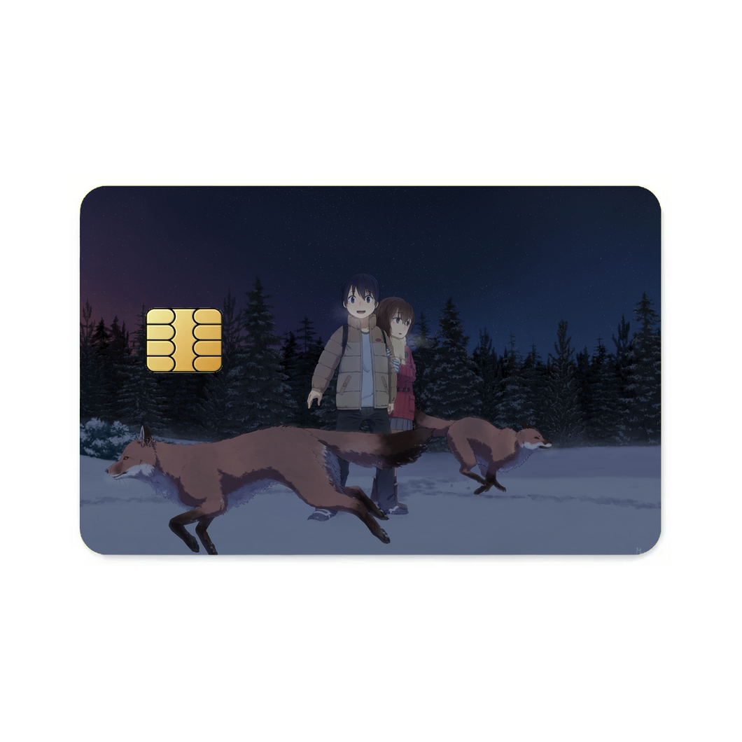 Anime ERASED  Credit Card Skins (4-in-1 Pack)