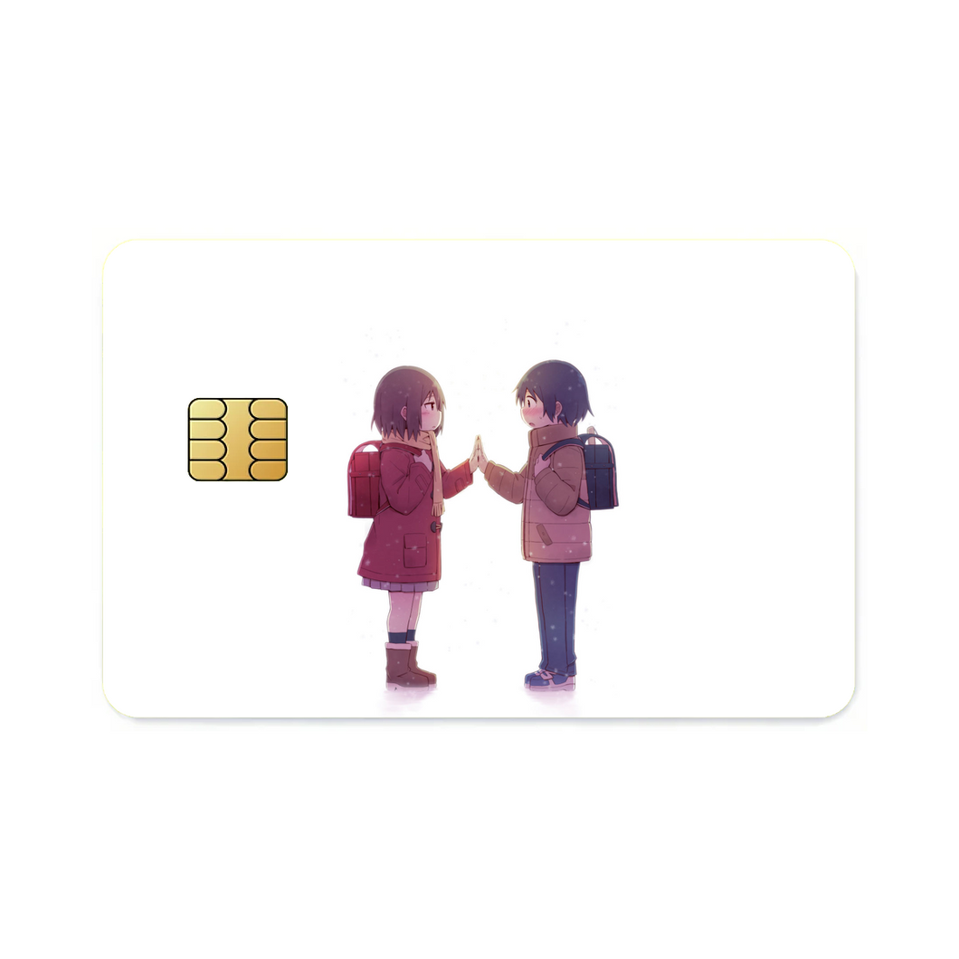 Anime ERASED Credit Card Skins (4-in-1 Pack)