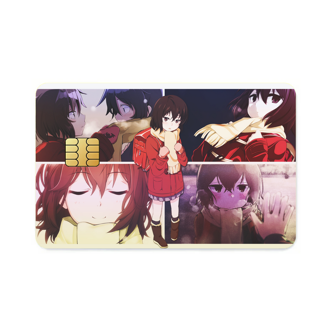 Anime ERASED  Credit Card Skins (4-in-1 Pack)