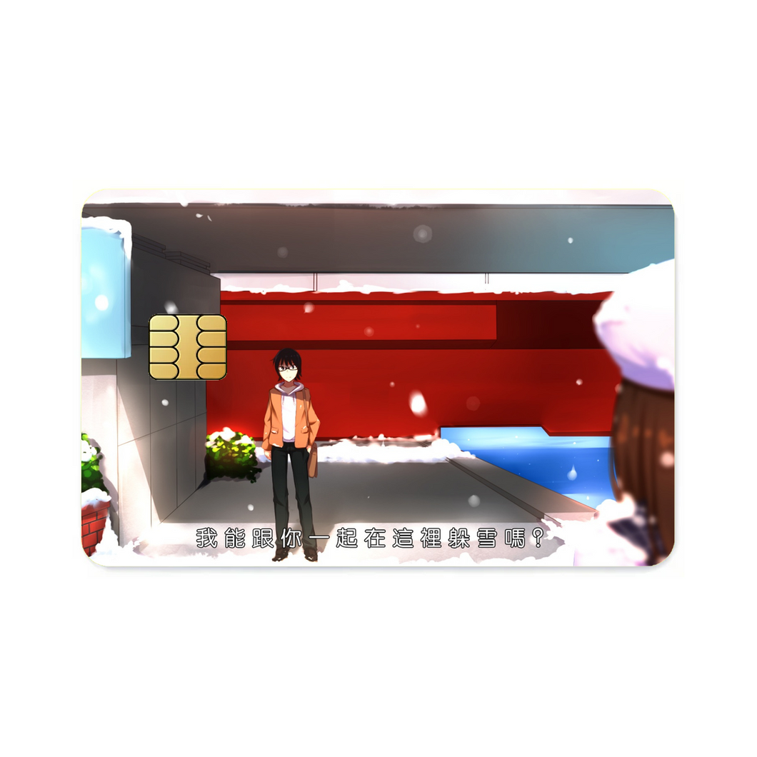 Anime ERASED  Credit Card Skins (4-in-1 Pack)