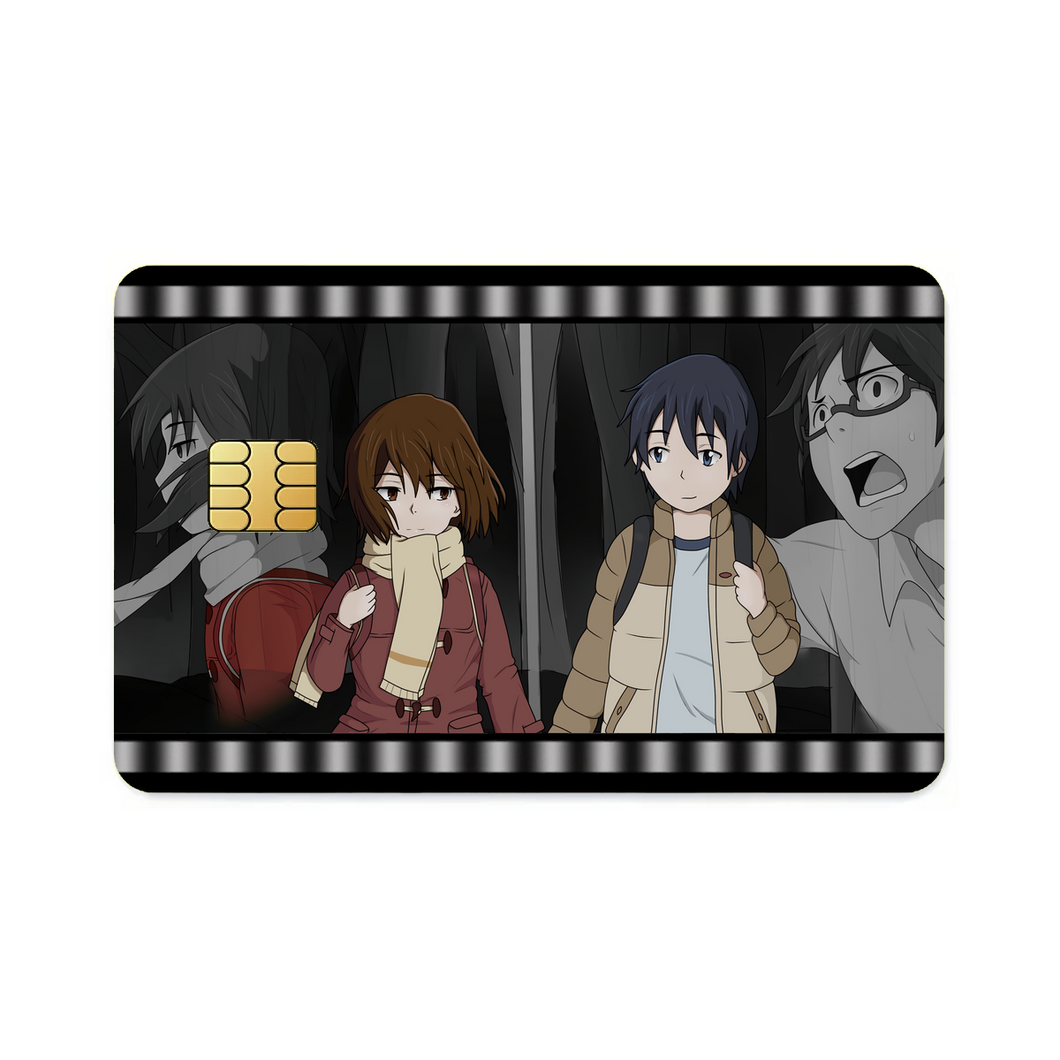 Anime ERASED  Credit Card Skins (4-in-1 Pack)
