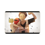 Anime ERASED  Credit Card Skins (4-in-1 Pack)
