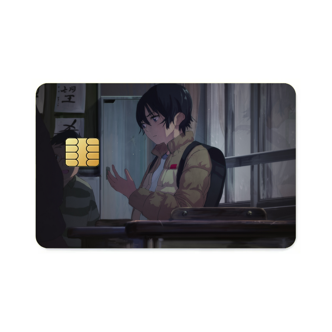 Anime ERASED  Credit Card Skins (4-in-1 Pack)