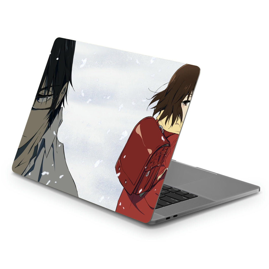 Anime ERASED Macbook Skin