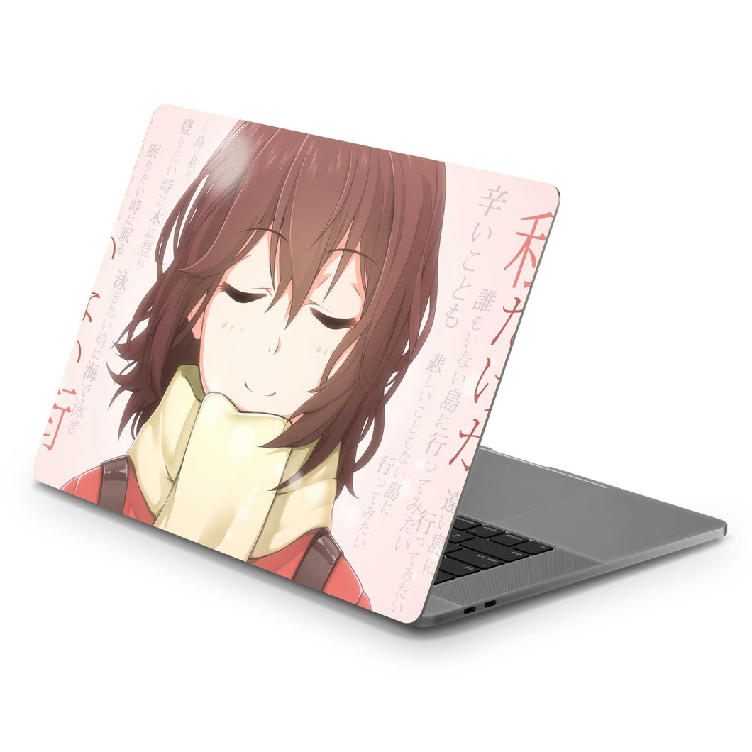 Anime ERASED  Macbook Skin