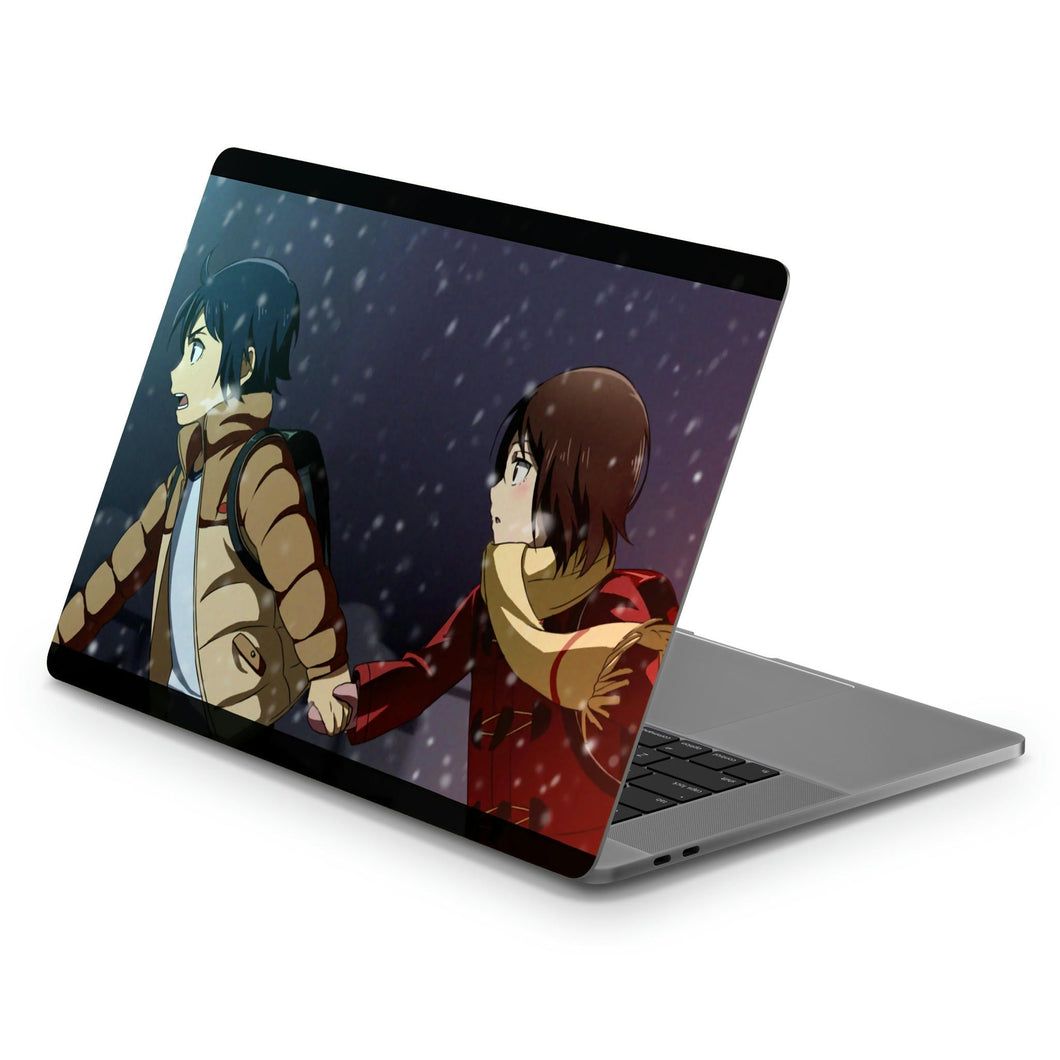 Anime ERASED Macbook Skin