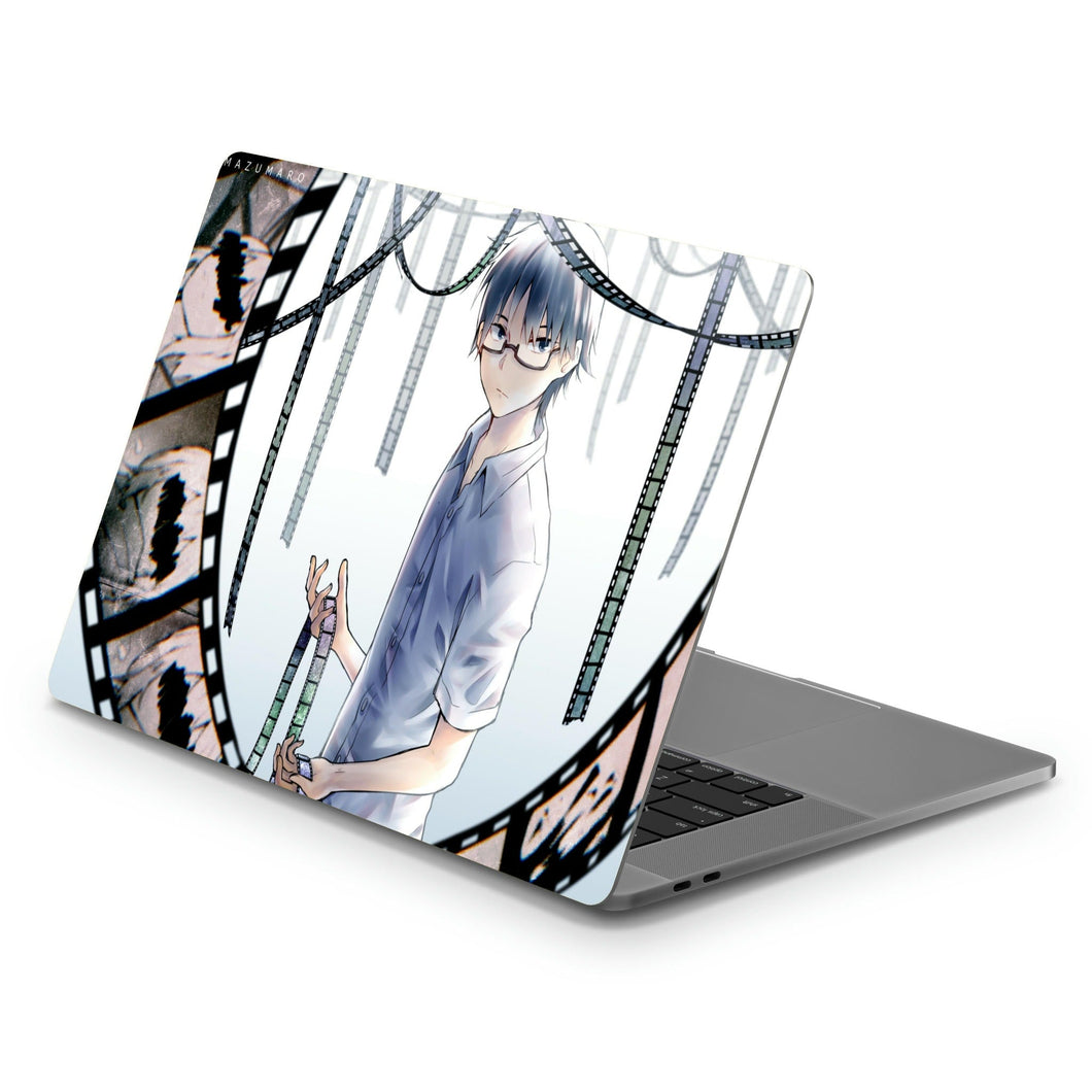 Anime ERASED  Macbook Skin