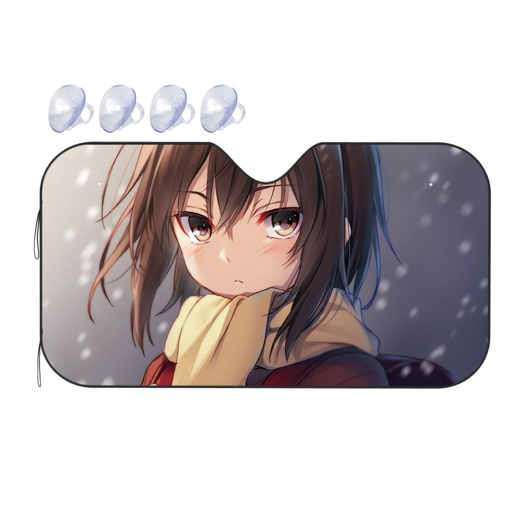 Anime ERASEDr Car Sunshade