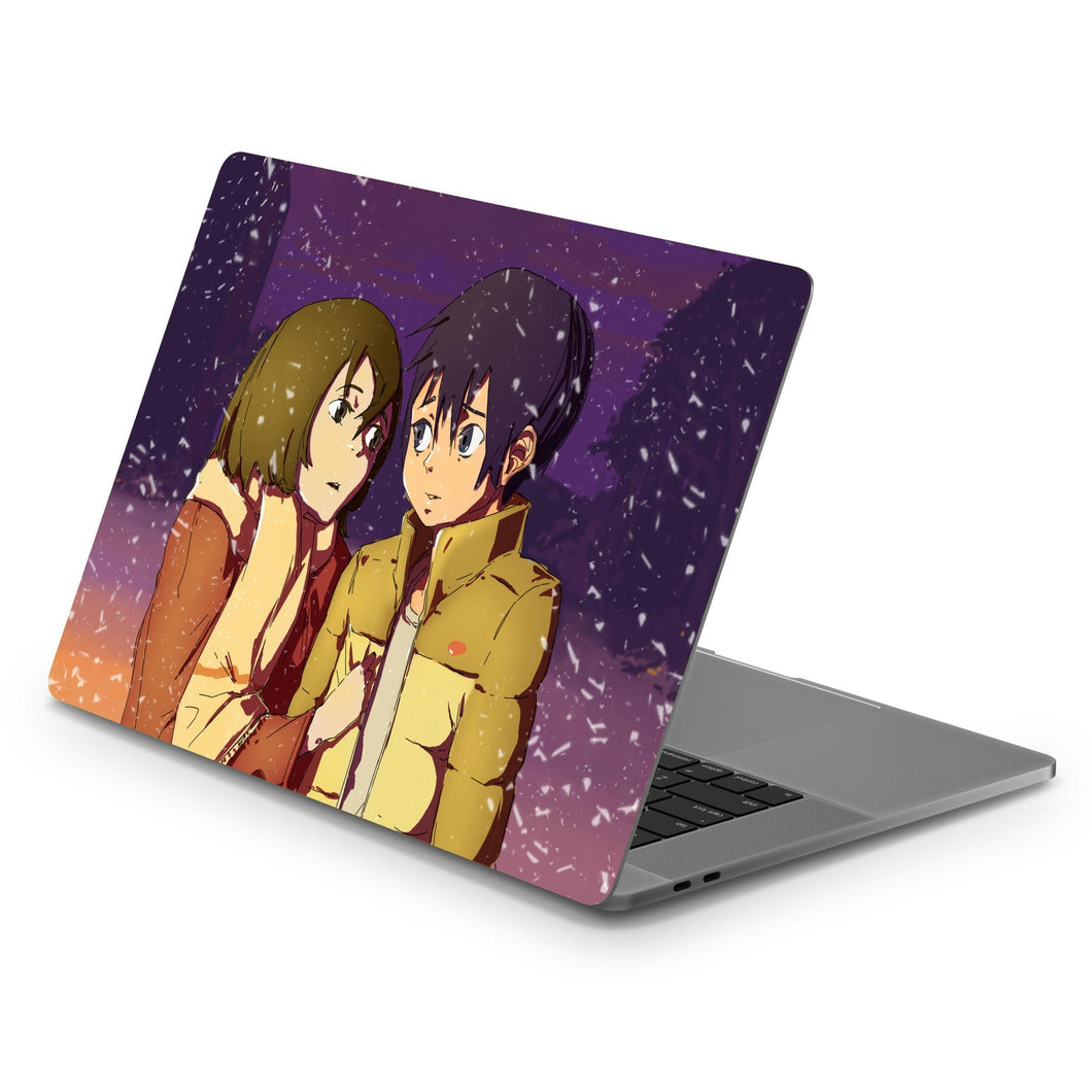 Anime ERASEDr Macbook Skin