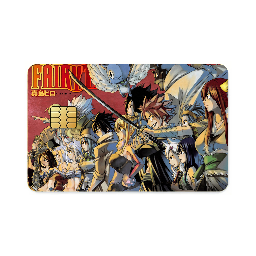 Anime Fairy Tail  Credit Card Skins (4-in-1 Pack)