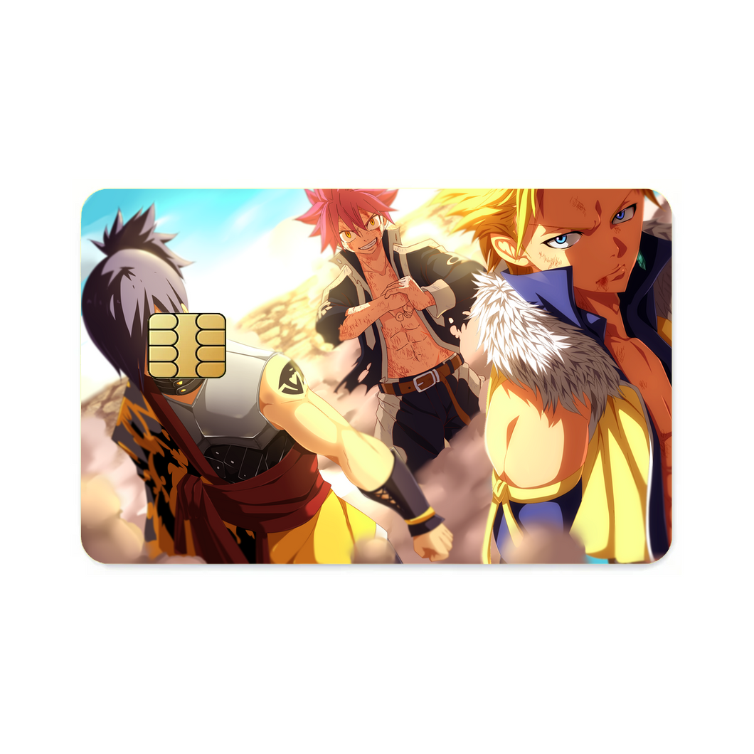 Anime Fairy Tail Credit Card Skins (4-in-1 Pack)