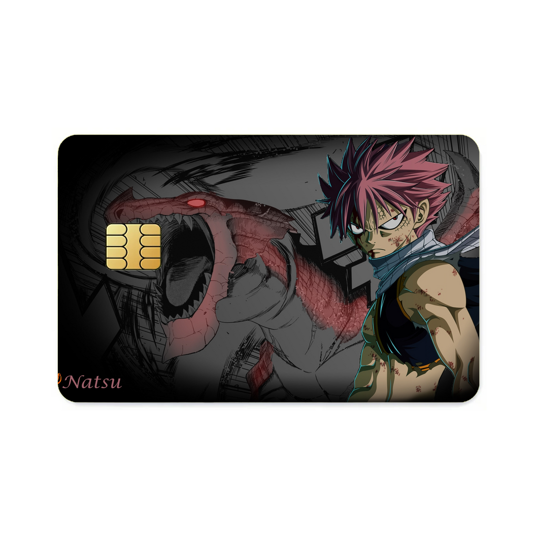 Anime Fairy Tail Credit Card Skins (4-in-1 Pack)