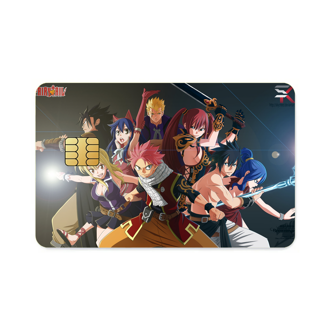 Anime Fairy Tail  Credit Card Skins (4-in-1 Pack)