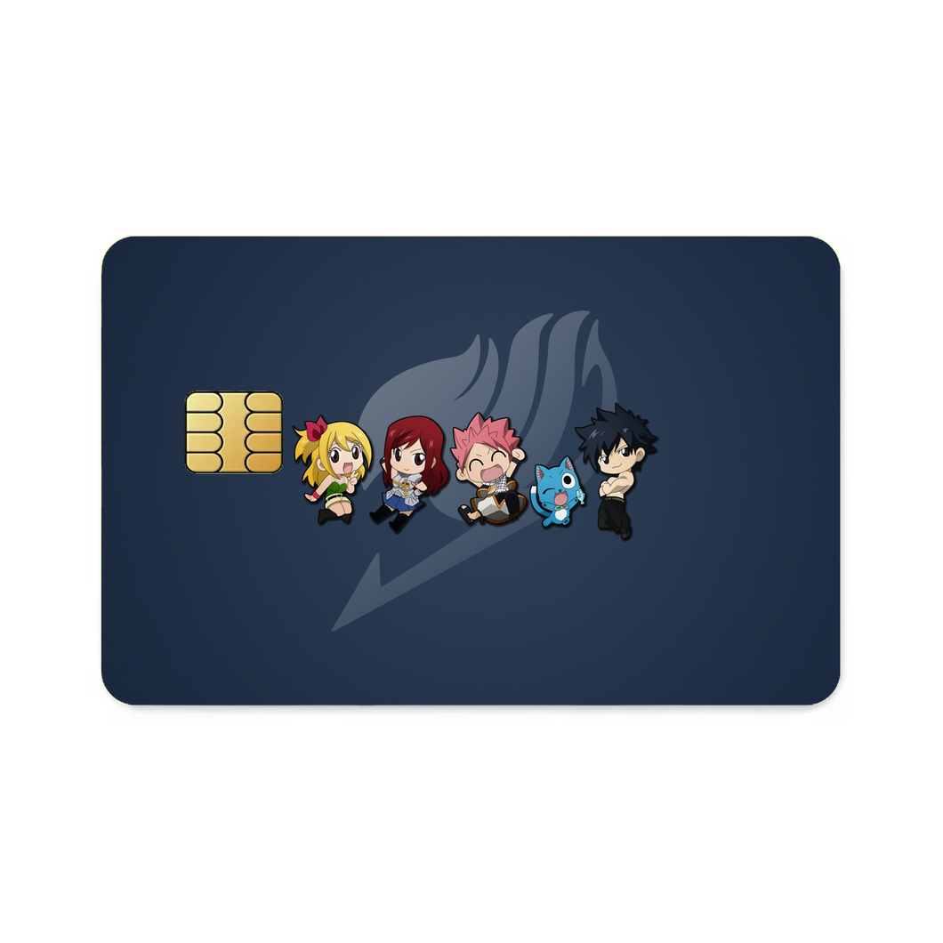 Anime Fairy Tail Credit Card Skins (4-in-1 Pack)