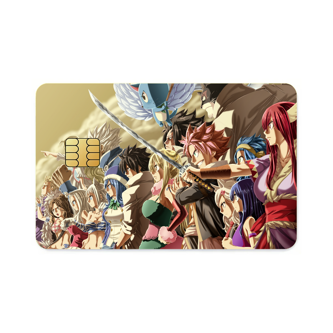 Anime Fairy Tail  Credit Card Skins (4-in-1 Pack)