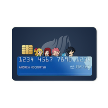 Load image into Gallery viewer, Anime Fairy Tail Credit Card Skins (4-in-1 Pack)
