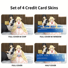 Load image into Gallery viewer, Anime Fairy Tailr Credit Card Skins (4-in-1 Pack)
