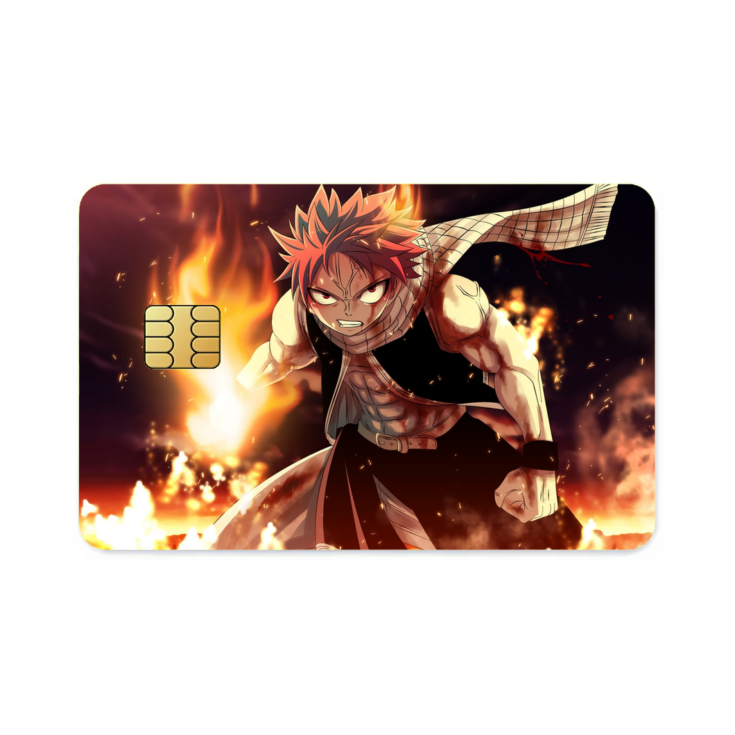 Anime Fairy Tailr Credit Card Skins (4-in-1 Pack)