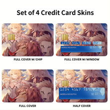 Load image into Gallery viewer, Anime Fate/Apocrypha Credit Card Skins (4-in-1 Pack)
