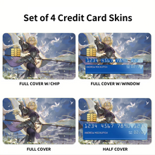 Load image into Gallery viewer, Anime Fate/Apocrypha  Credit Card Skins (4-in-1 Pack)
