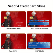 Load image into Gallery viewer, Anime Fate/Apocrypha  Credit Card Skins (4-in-1 Pack)
