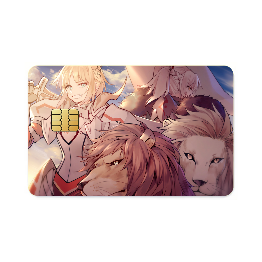Anime Fate/Apocrypha Credit Card Skins (4-in-1 Pack)