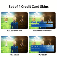 Load image into Gallery viewer, Anime Fate/Stay Night Credit Card Skins (4-in-1 Pack)
