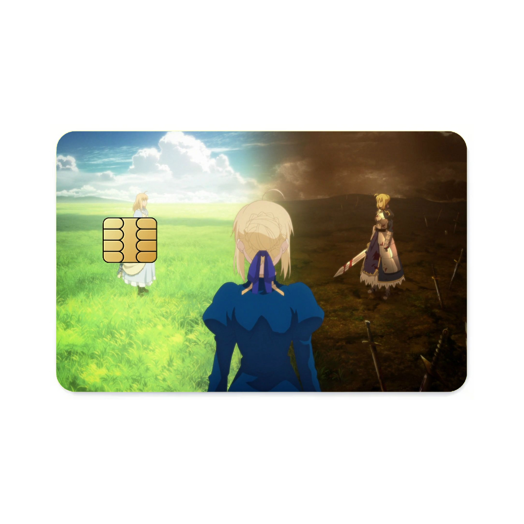 Anime Fate/Stay Night Credit Card Skins (4-in-1 Pack)