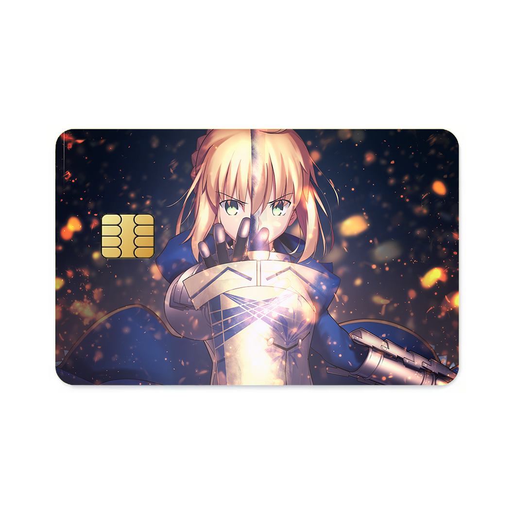 Anime Fate/Stay Night Credit Card Skins (4-in-1 Pack)
