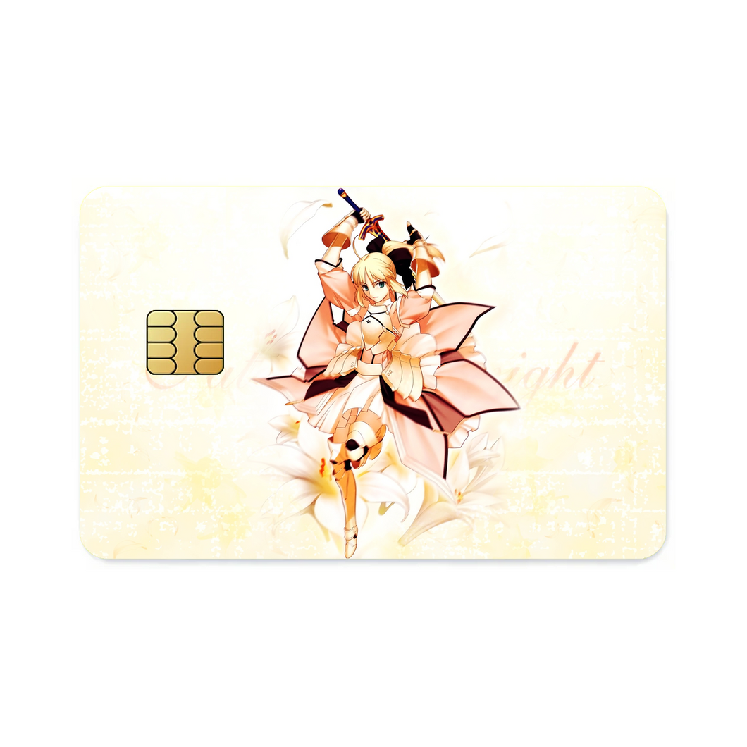 Anime Fate/Stay Night Credit Card Skins (4-in-1 Pack)