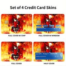 Load image into Gallery viewer, Anime Fate/Stay Nightr Credit Card Skins (4-in-1 Pack)
