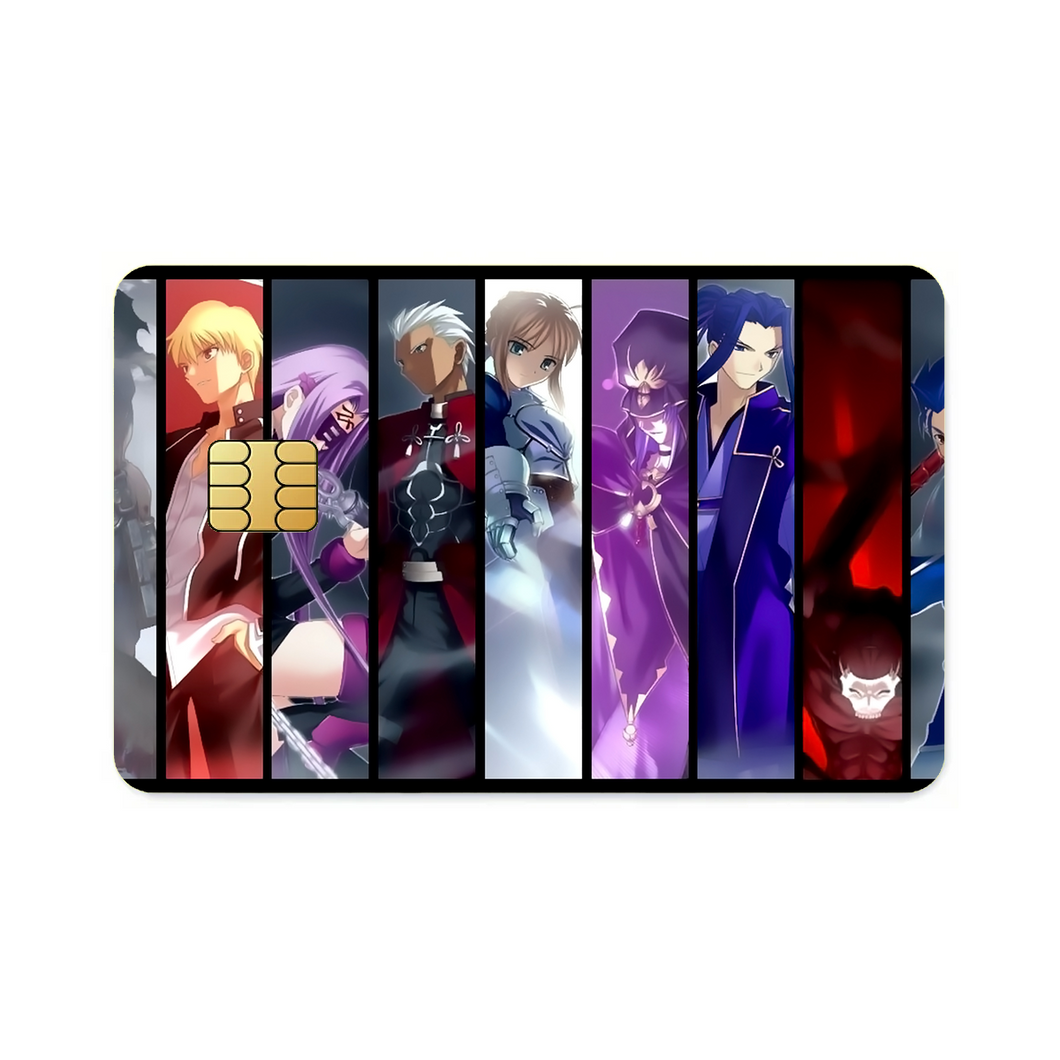 Anime Fate/Stay Nightr Credit Card Skins (4-in-1 Pack)