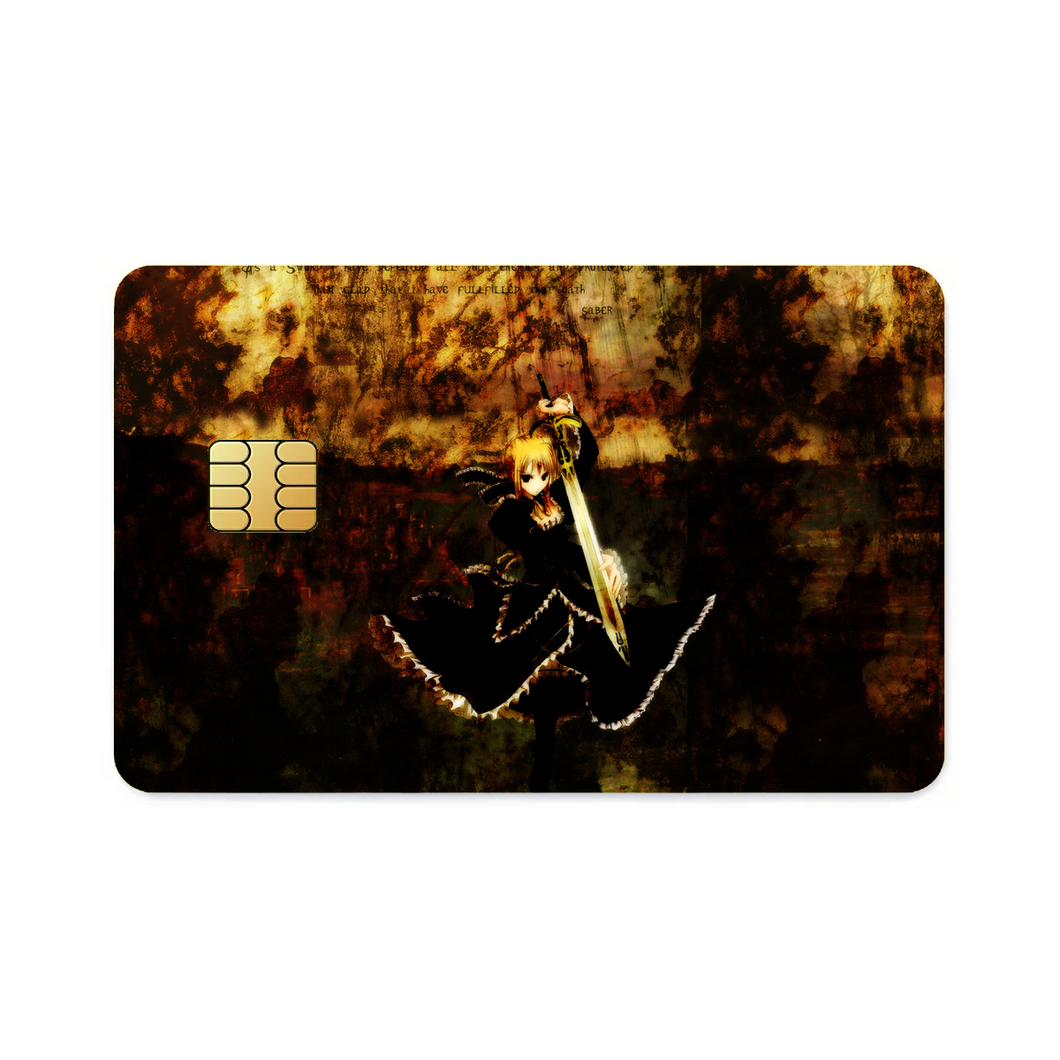 Anime Fate/Stay Nightr Credit Card Skins (4-in-1 Pack)