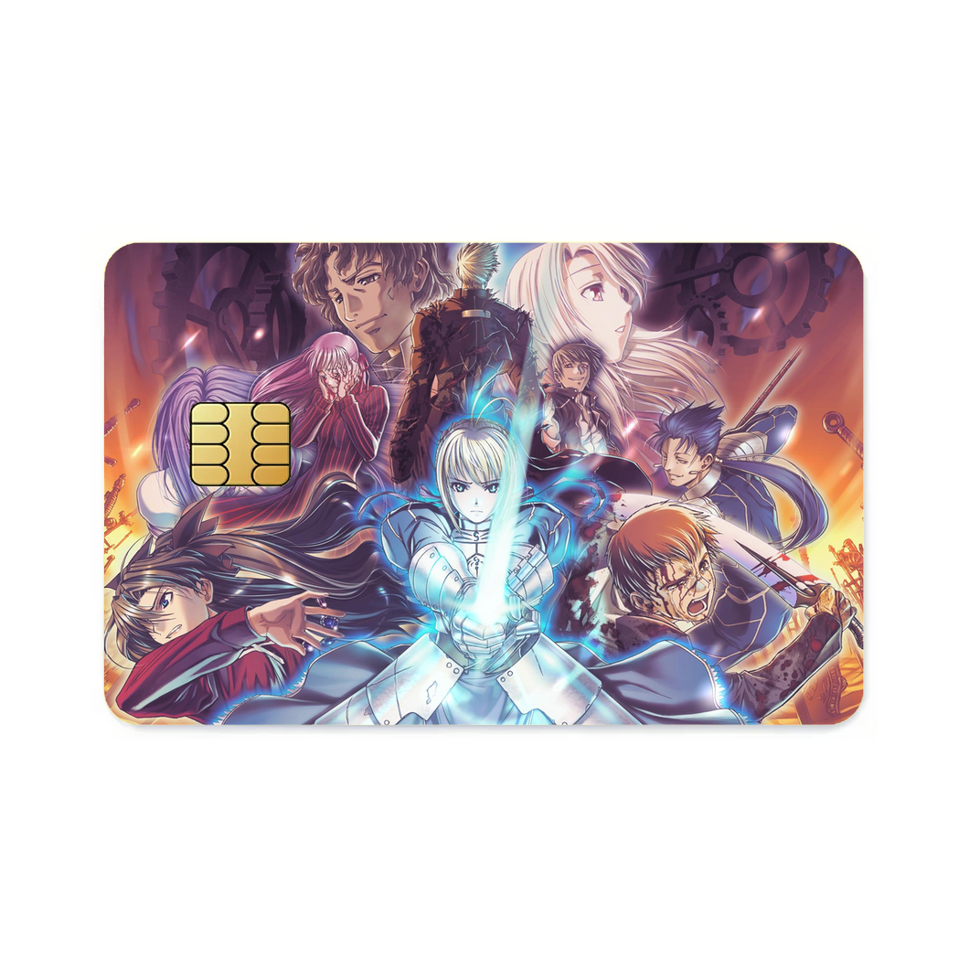 Anime Fate/Stay Nightr Credit Card Skins (4-in-1 Pack)