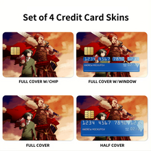 Load image into Gallery viewer, Anime Fate/Zero Credit Card Skins (4-in-1 Pack)

