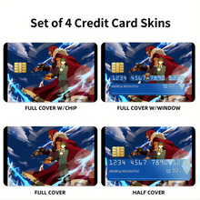Load image into Gallery viewer, Anime Fate/Zero Credit Card Skins (4-in-1 Pack)
