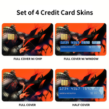 Load image into Gallery viewer, Anime Fate/Zero Credit Card Skins (4-in-1 Pack)
