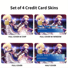 Load image into Gallery viewer, Anime Fate/Zero Credit Card Skins (4-in-1 Pack)

