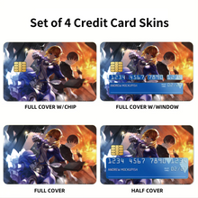 Load image into Gallery viewer, Anime Fate/Zero Credit Card Skins (4-in-1 Pack)
