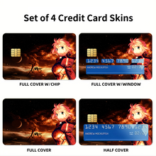 Load image into Gallery viewer, Anime Fate/Zero Credit Card Skins (4-in-1 Pack)
