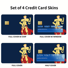 Load image into Gallery viewer, Anime Fate/Zero  Credit Card Skins (4-in-1 Pack)
