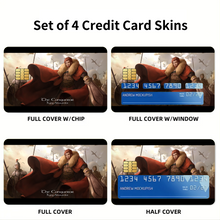 Load image into Gallery viewer, Anime Fate/Zero  Credit Card Skins (4-in-1 Pack)
