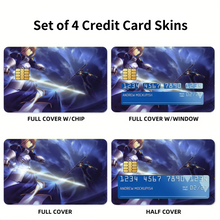 Load image into Gallery viewer, Anime Fate/Zero Credit Card Skins (4-in-1 Pack)
