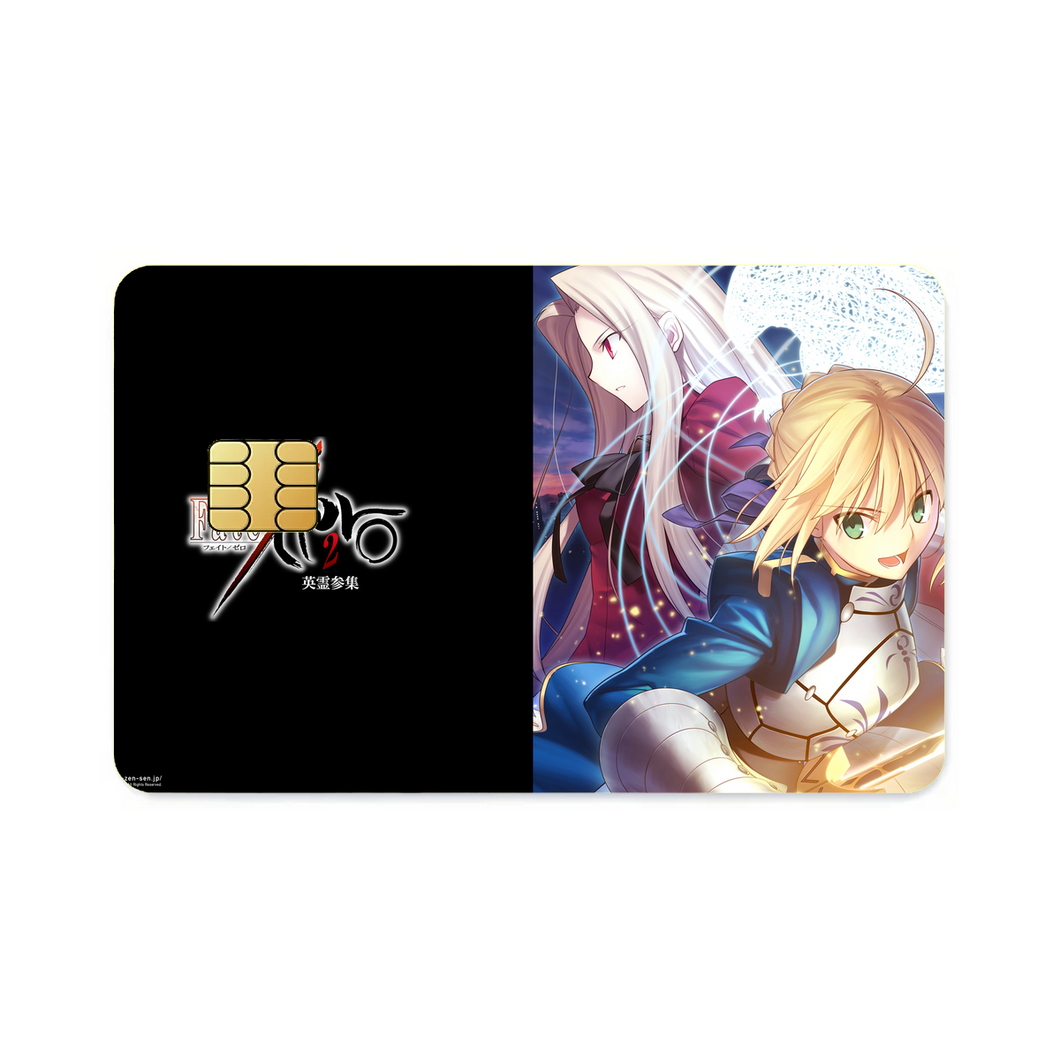 Anime Fate/Zero Credit Card Skins (4-in-1 Pack)
