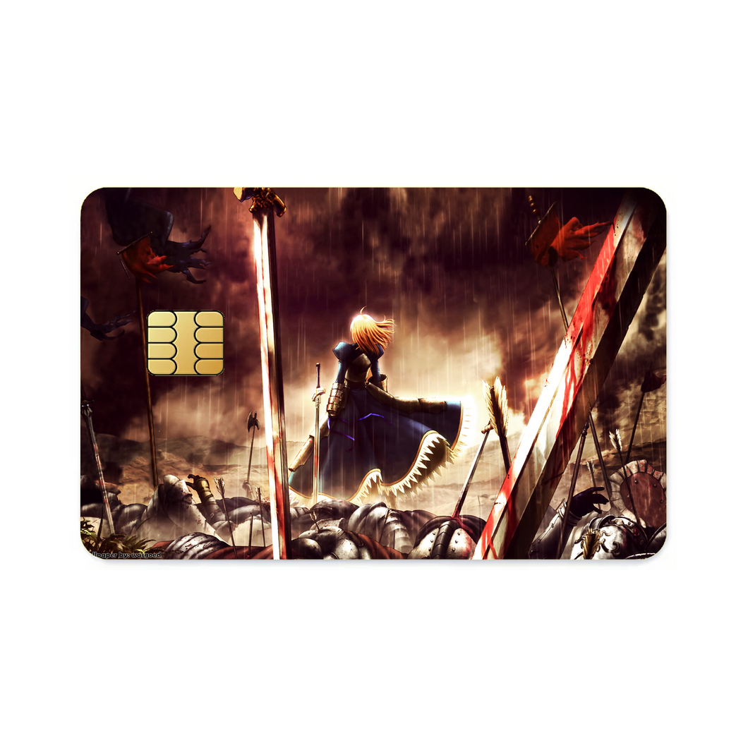 Anime Fate/Zero  Credit Card Skins (4-in-1 Pack)