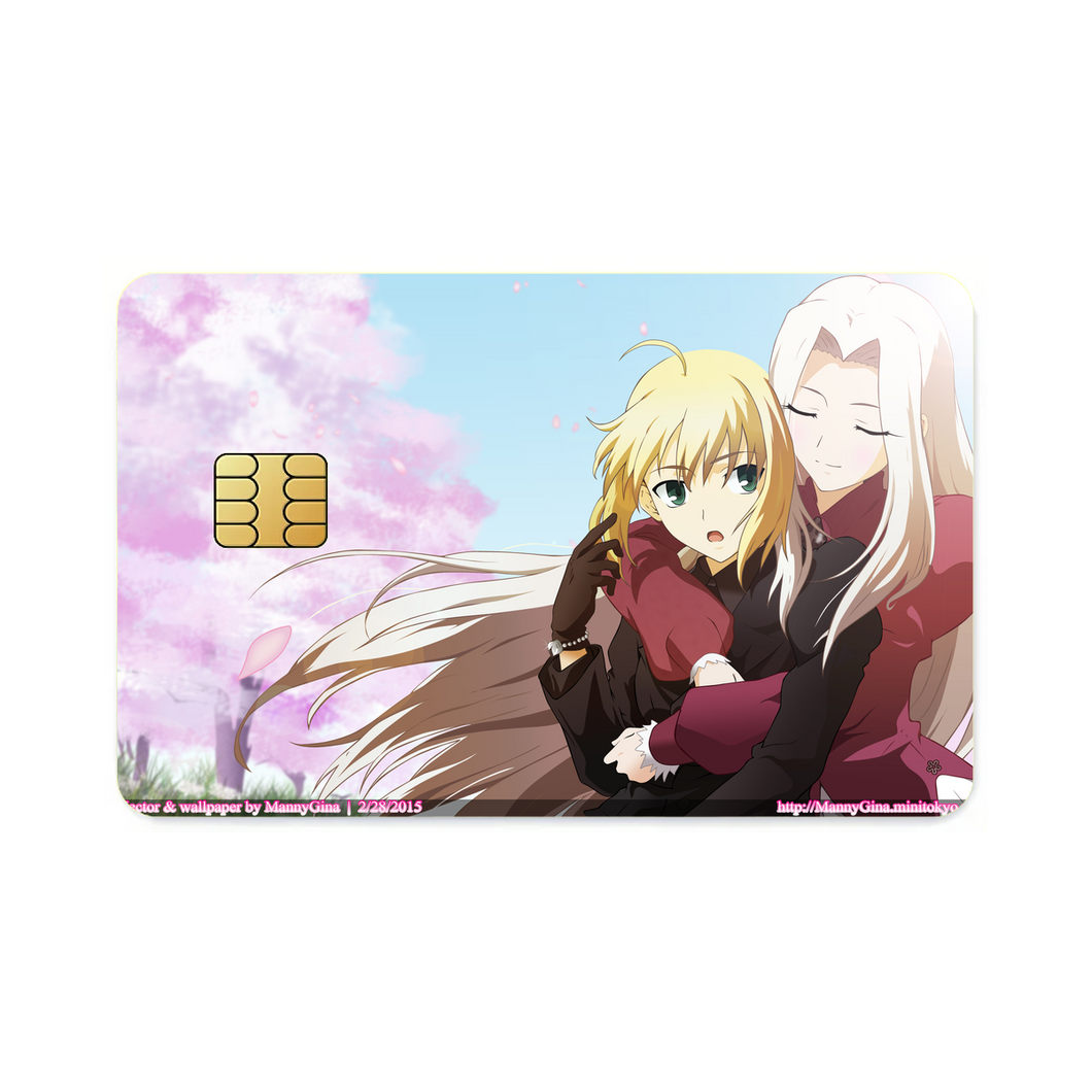 Anime Fate/Zero Credit Card Skins (4-in-1 Pack)