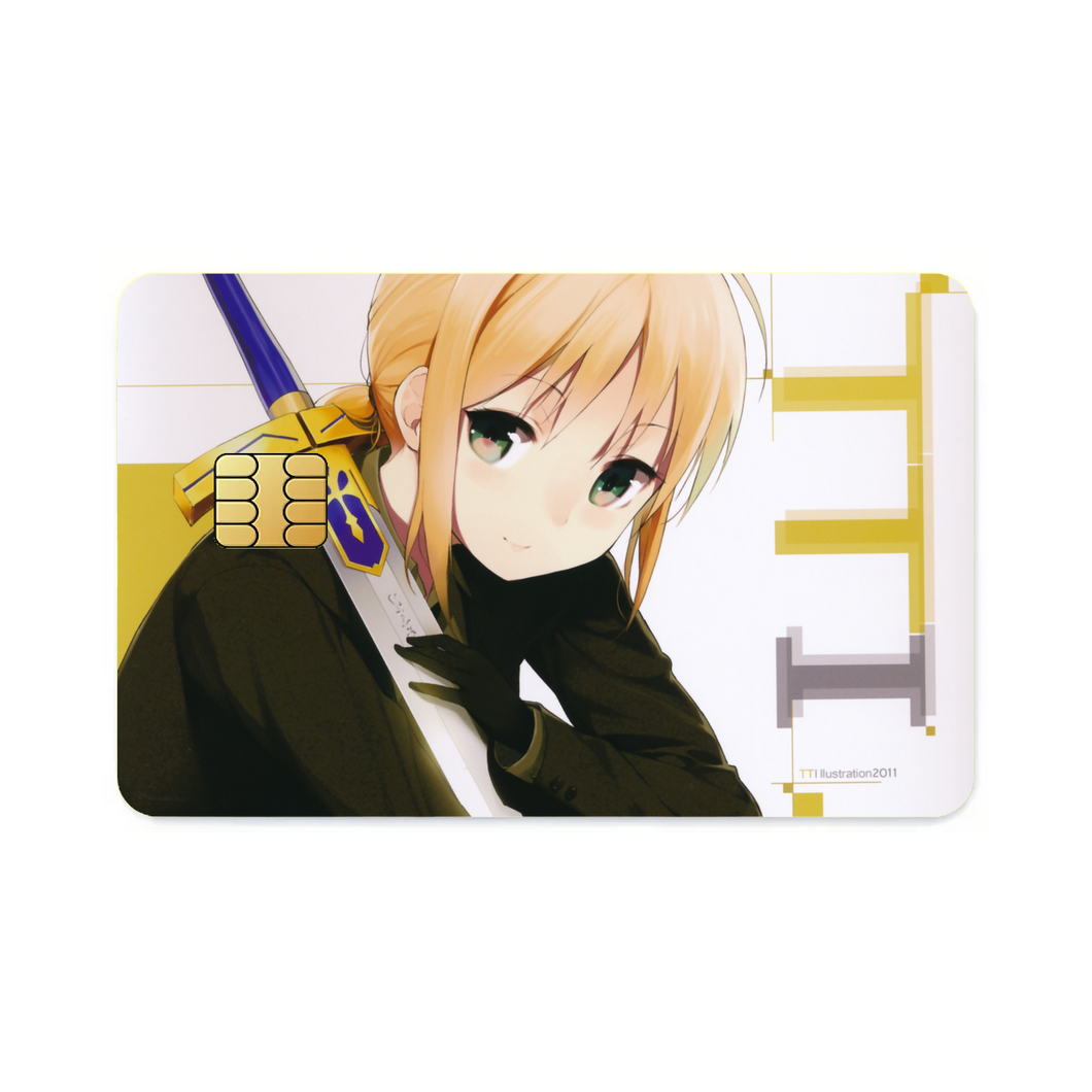 Anime Fate/Zero  Credit Card Skins (4-in-1 Pack)