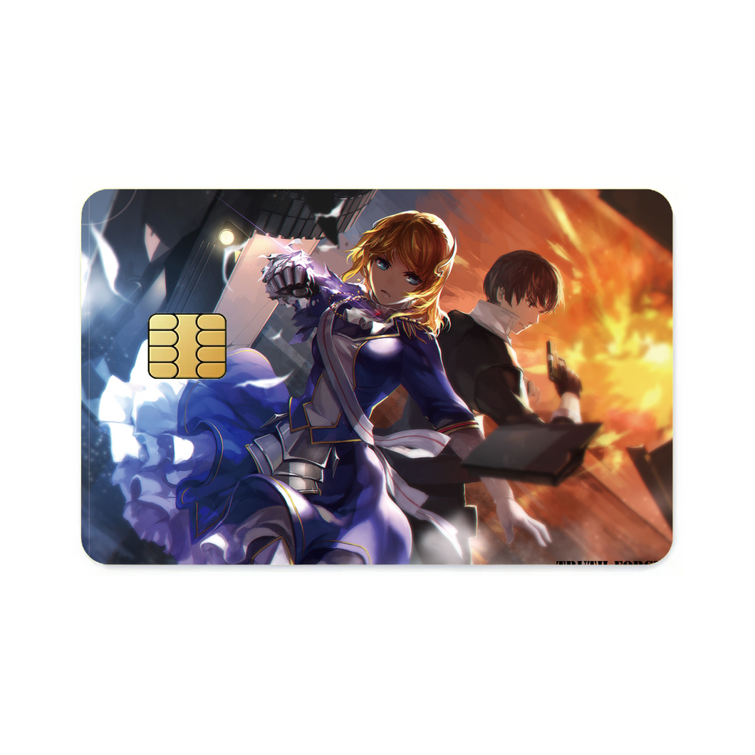 Anime Fate/Zero Credit Card Skins (4-in-1 Pack)