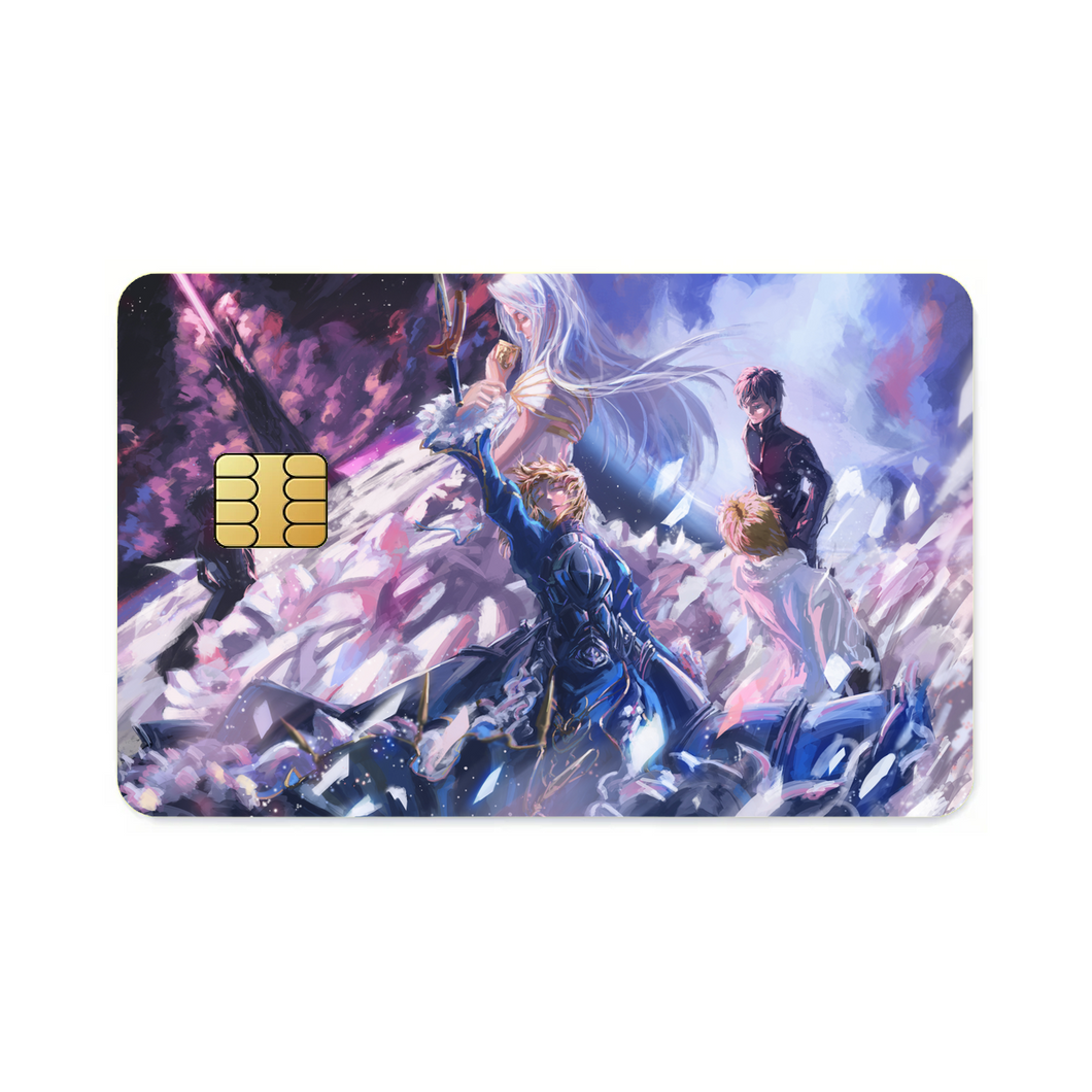 Anime Fate/Zero  Credit Card Skins (4-in-1 Pack)