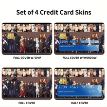 Load image into Gallery viewer, Anime Fate/Zeror Credit Card Skins (4-in-1 Pack)
